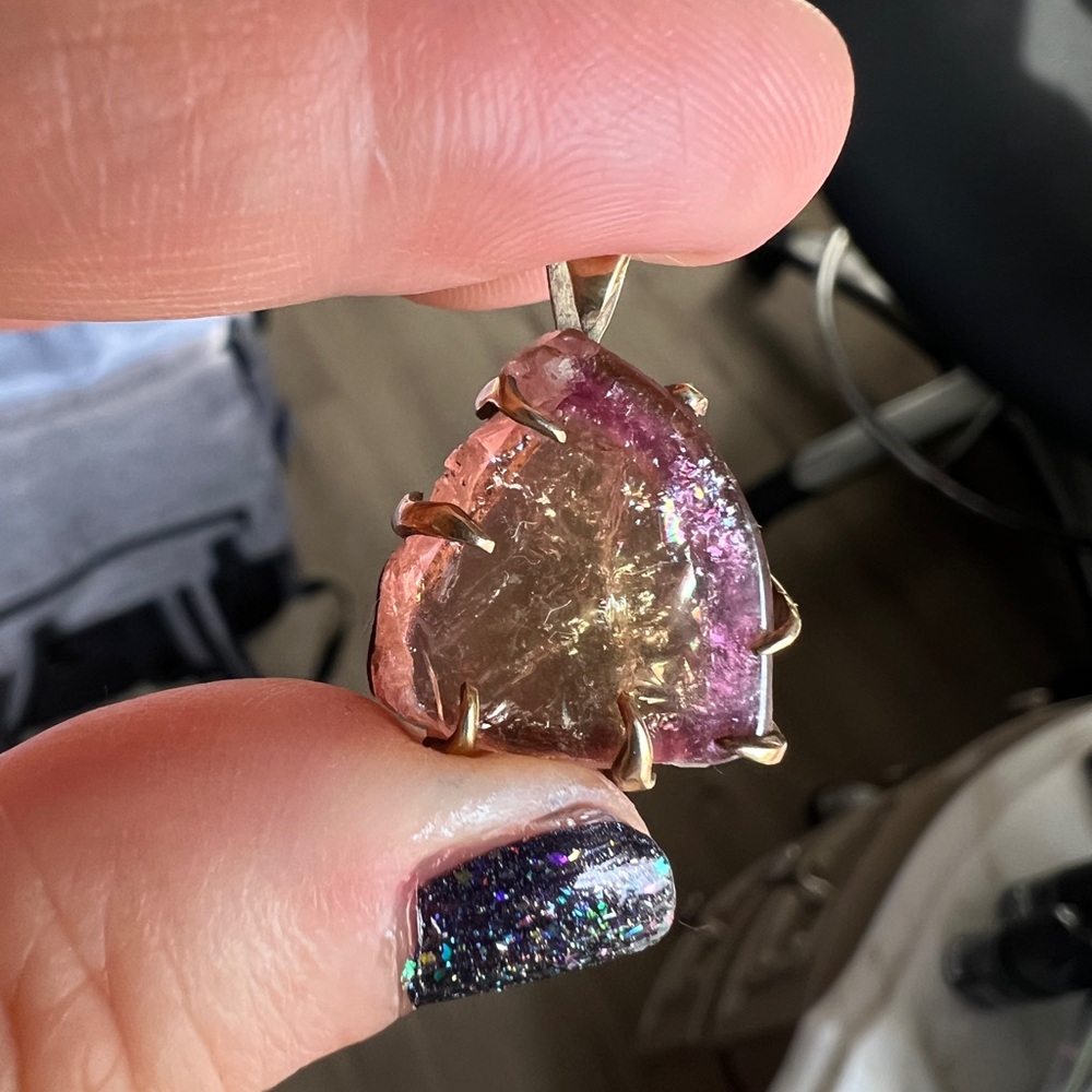 Real Tourmaline Necklace
